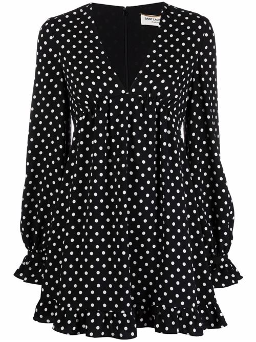 Polka dot dress SAINT LAURENT | 682087Y3E091095